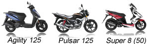 Kymco range