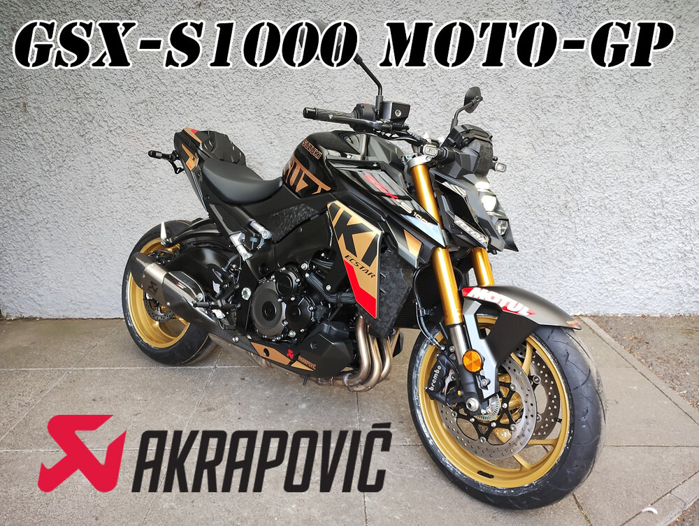 GSX-S1000 Black-Gold MotoGP Edition