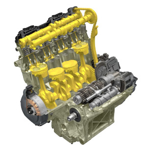 GSX-R1000R engine