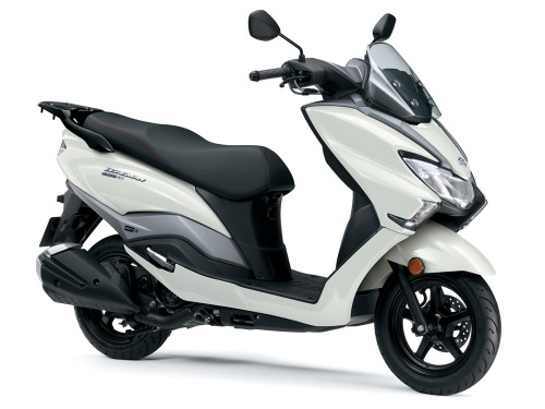Burgman 125 Street white