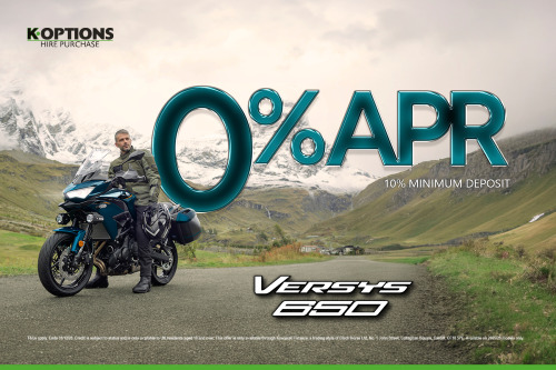 Versys 650 0% offer