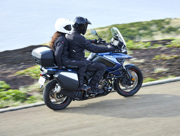 Suzuki DL1050 with Pillion