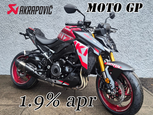 Red GSX-S1000 MGP Akrapovic