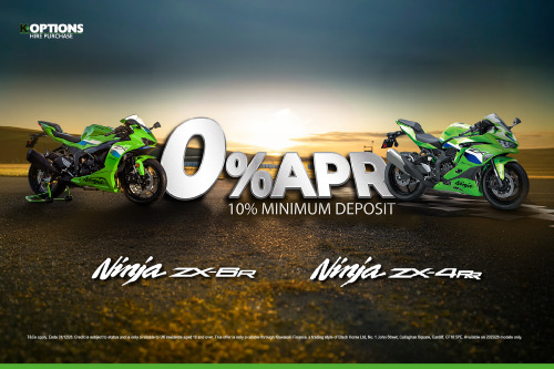 Ninja ZX-4R-ZX-6RR 0% offer